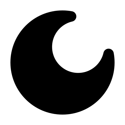 Moon clear sky meteorology icon