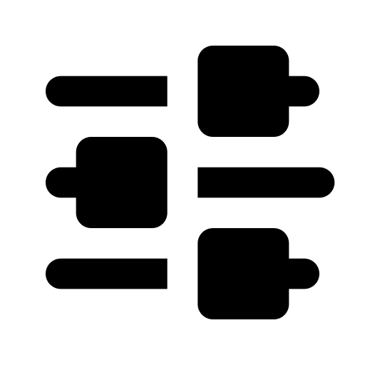 Setting adjustment parameters edit icon