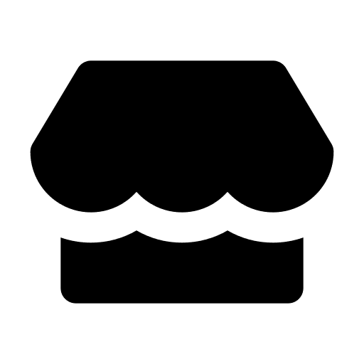 Store building commerce shop icon