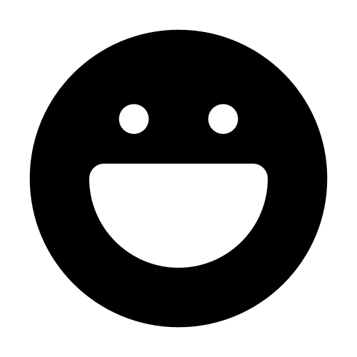 Emoji feeling laugh smile icon