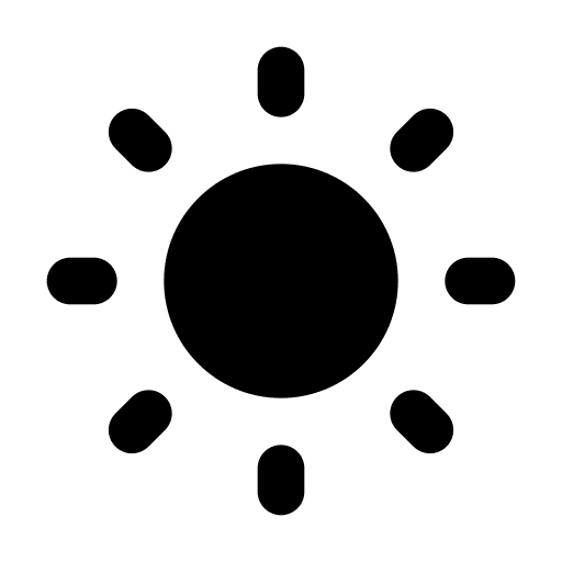 Sun sunny meteorology summer icon