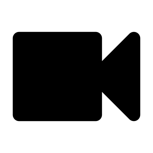 Video camera movie electronics icon