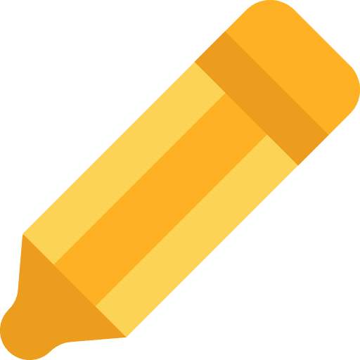 Pencil write art and design writing icon Pencil write art and design writing icon