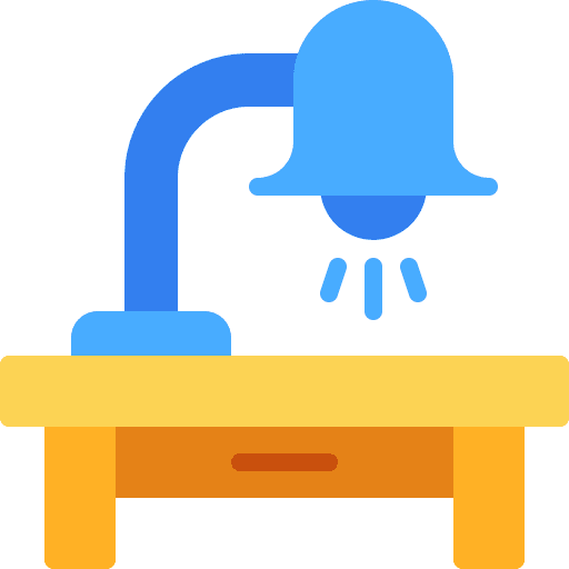 Lamp light furniture and household desk lamp icon Lamp light furniture and household desk lamp icon