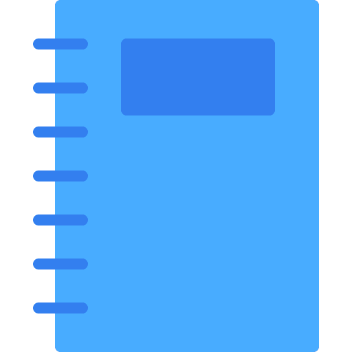Notebook ui files and folders address book icon Notebook ui files and folders address book icon