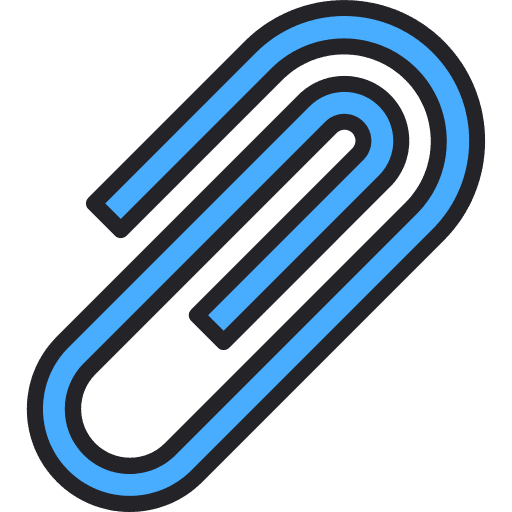 Paper clip tools and utensils school material ui icon