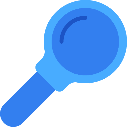 Search magnifying glass miscellaneous detective icon Search magnifying glass miscellaneous detective icon