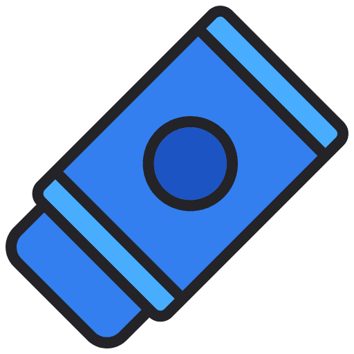 Eraser delete art and design remove icon Eraser delete art and design remove icon