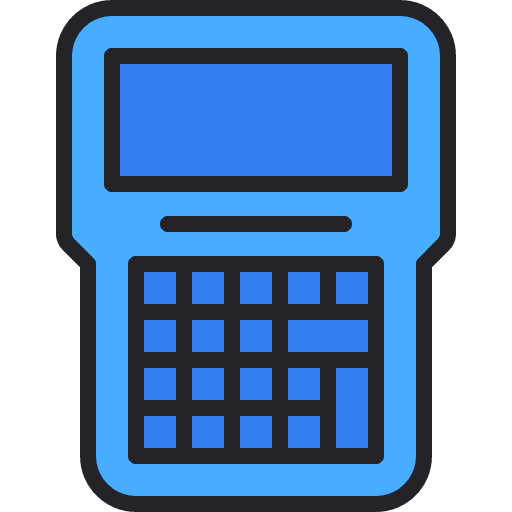 Calculator calculating technological calculator icon Calculator calculating technological calculator icon