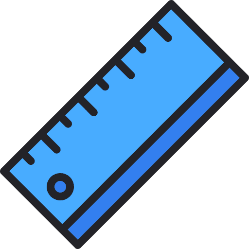 Ruler education measuring tape tools and utensils icon Ruler education measuring tape tools and utensils icon