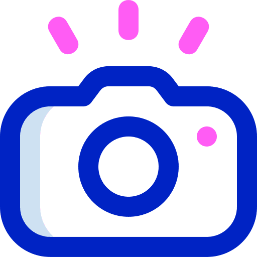 Photo camera photograph hobbies and free time photo icon