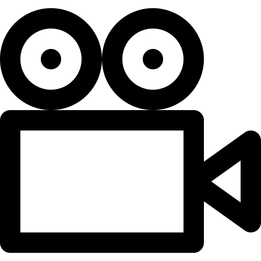Video camera movie camera electronics film icon Video camera movie camera electronics film icon