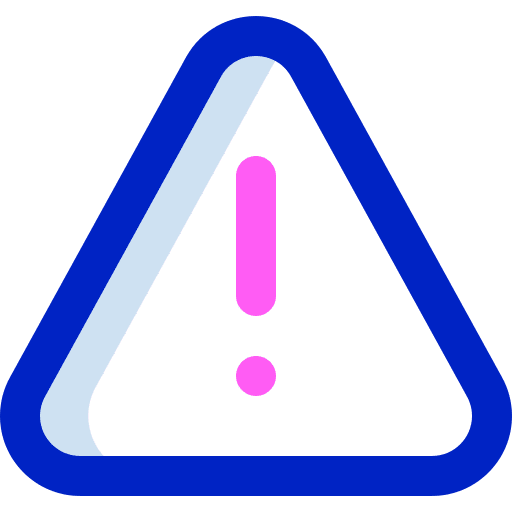 Warning warning alert triangle icon