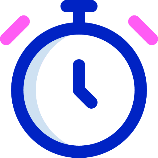 Stopwatch interface chronometer time and date icon