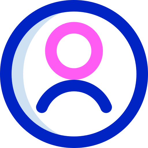 User profile user social icon