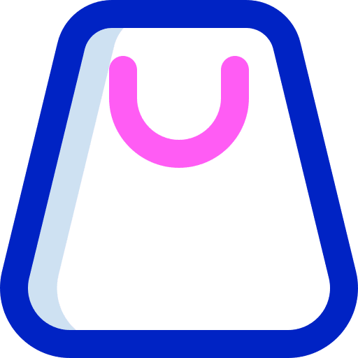 Shopping bag commerce and shopping commerce shopping center icon