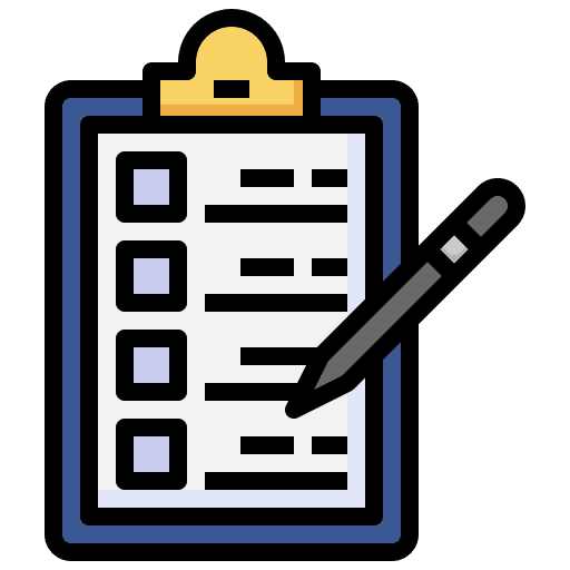Plan list organize plan icon