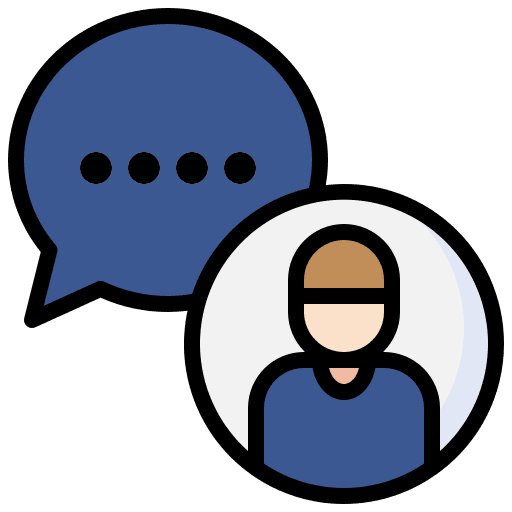 Chatting speak dialogue chat icon
