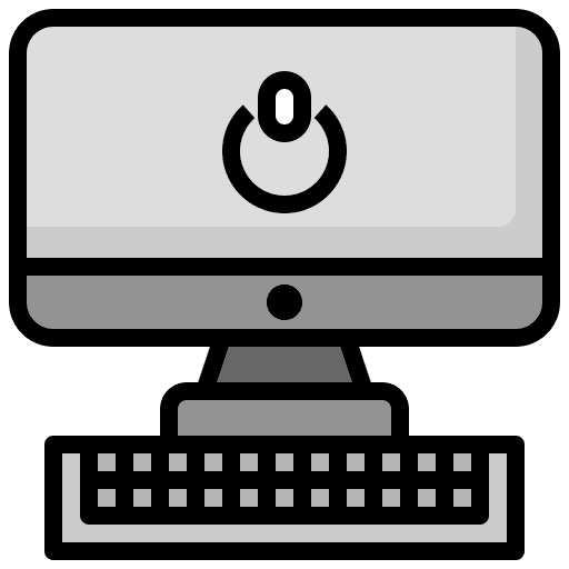 Computer mouse keyboard computer icon