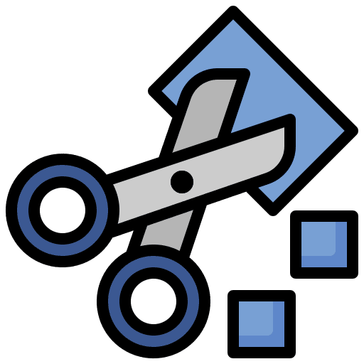 Cutting scissor scissors cut icon