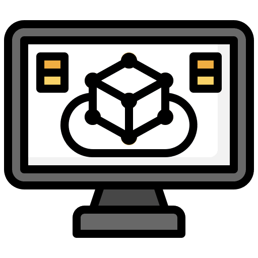 Modeling art and design prototype geometry icon