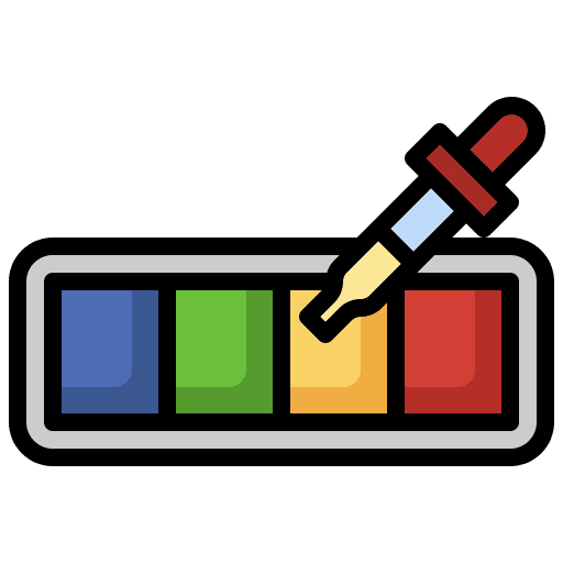 Pick color pick colour color colour icon
