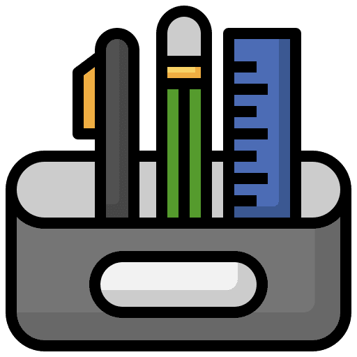 Stationary centimeter art and design stationary icon