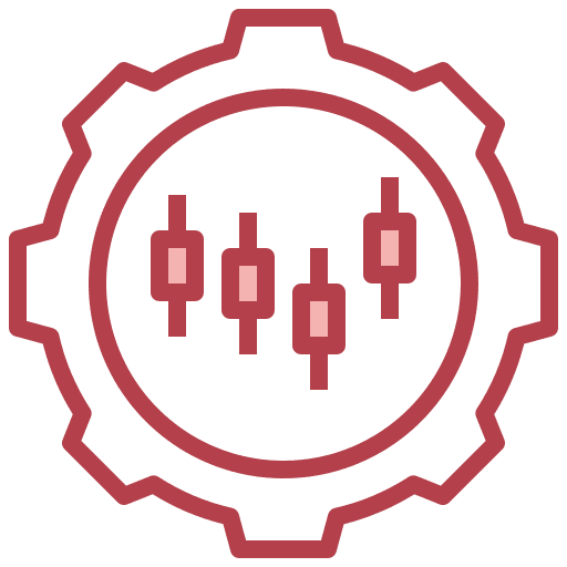Configuration stock business and finance edit tools icon
