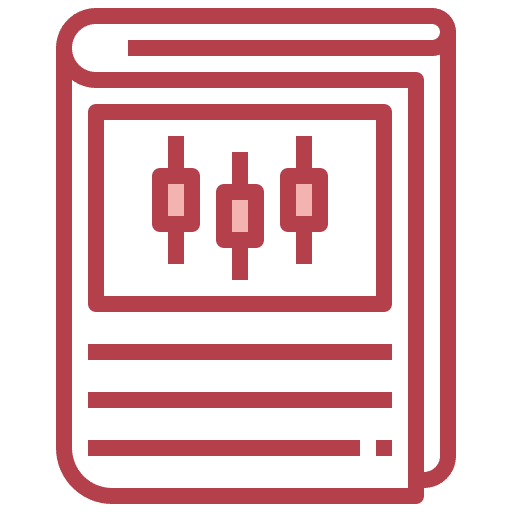 Trading document trading blank page icon