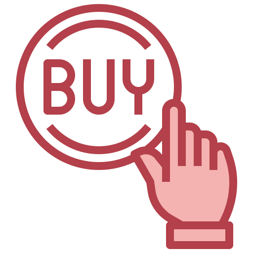 Buy button ecommerce store commerce and shopping icon Buy button ecommerce store commerce and shopping icon