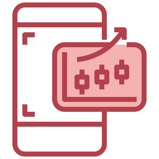 Smartphone technology application smartphone icon Smartphone technology application smartphone icon