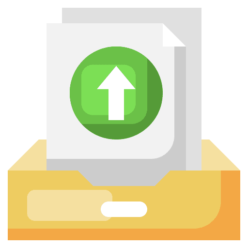 Send email mail files and folders icon Send email mail files and folders icon
