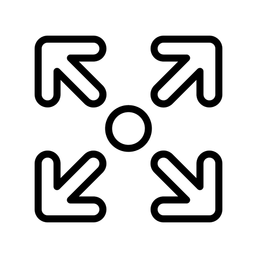 Expand ui full screen multimedia option icon