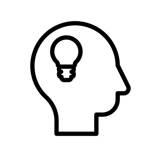 Idea creative commons strategy people icon Idea creative commons strategy people icon