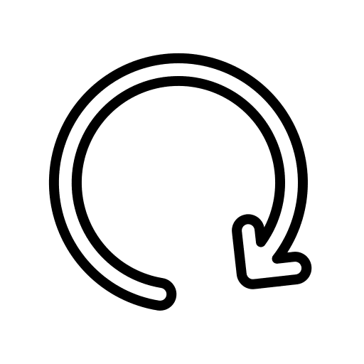 Rotation reload refresh rotation icon Rotation reload refresh rotation icon