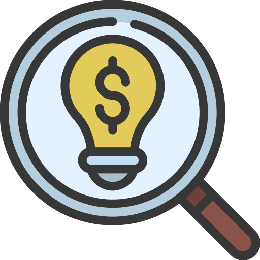 Opportunities idea investment strategy icon