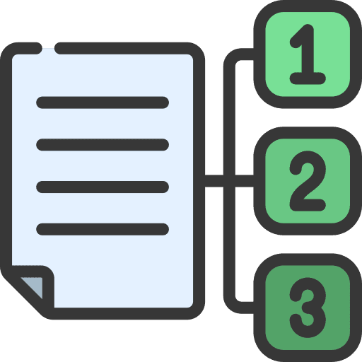 Prioritize business and finance planing prioritize icon