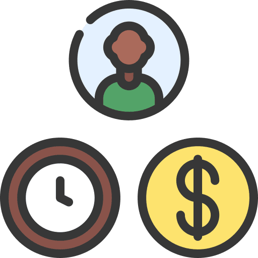 Resources organization partnership process icon