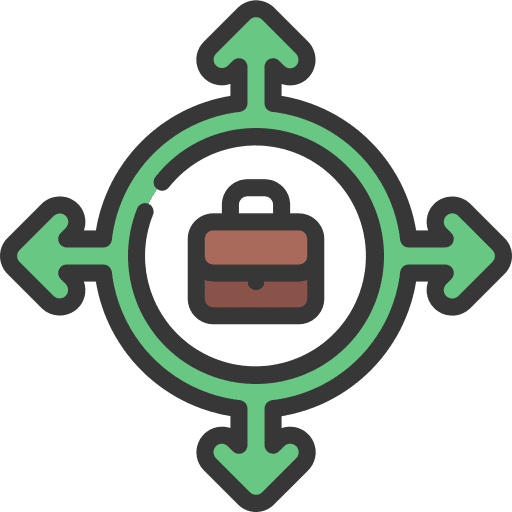 Directional arrows settings directional arrows gear icon