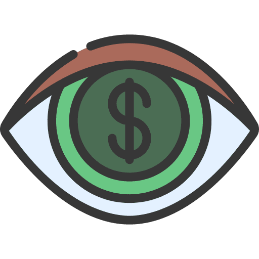 Visionary visionary business sight icon