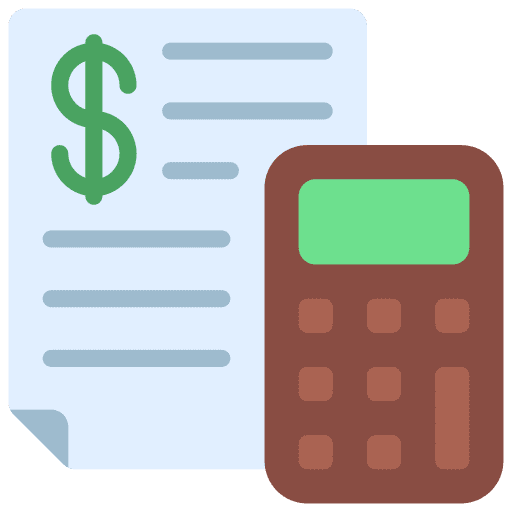 Budgeting money business and finance cost icon