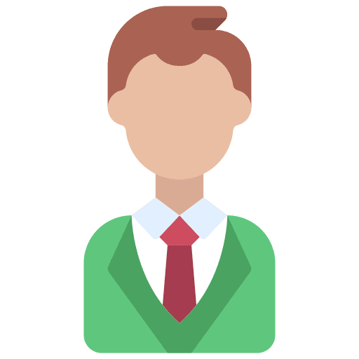 Business man professions and jobs user employee icon