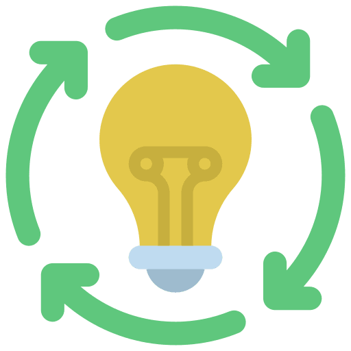 Process flux flexibility kaizen icon
