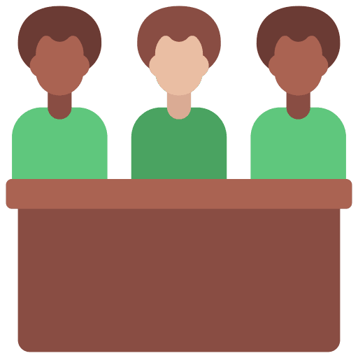 Board of directors board worker job icon