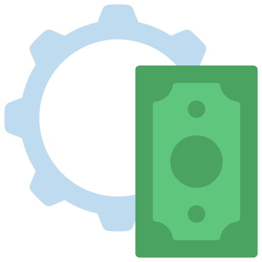 Costs business and finance money business icon