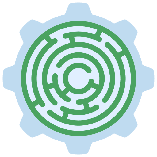 Maze entertainment management maze icon