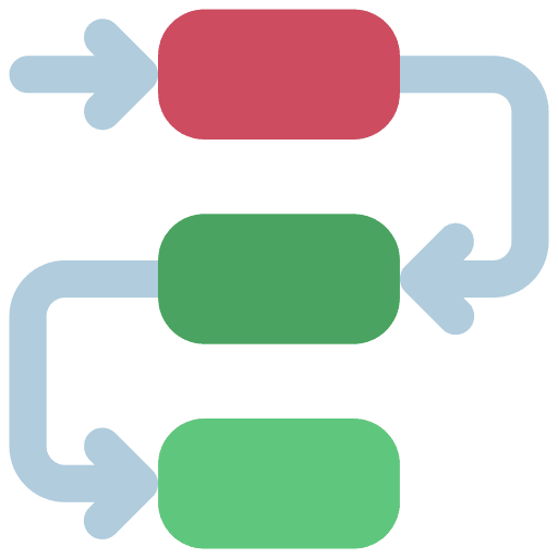 Dependencies priority prioritize arrows icon