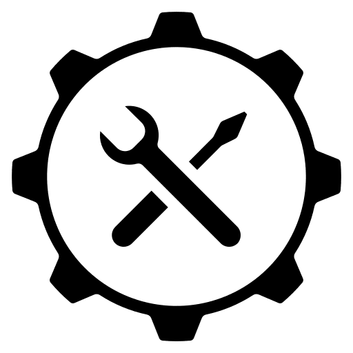 Automation settings tools management icon