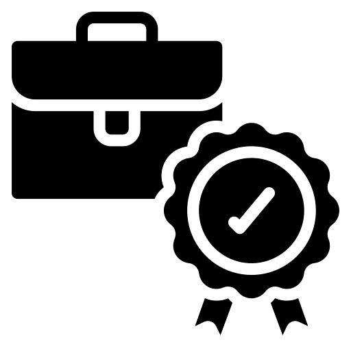 Successful successful business and finance award icon