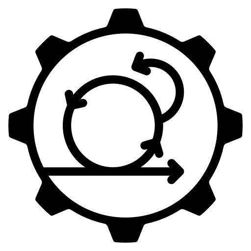 Agile iteration agile development icon